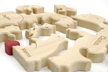 Family Bear Keepsake Puzzle