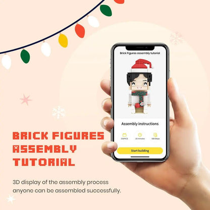 Personalised Brick Memory Figures