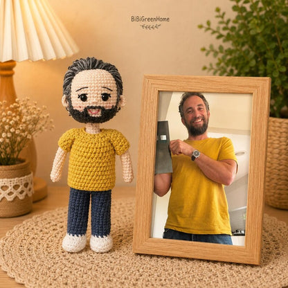 Personalized Couple Crochet Dolls