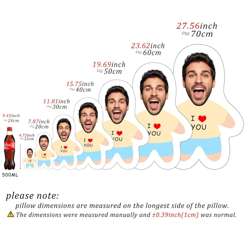 Face Cuddle Cushion