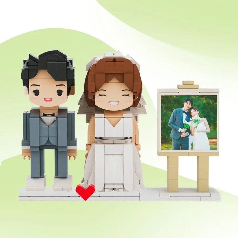 Personalised Brick Memory Figures