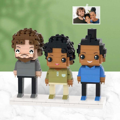 Personalised Brick Memory Figures