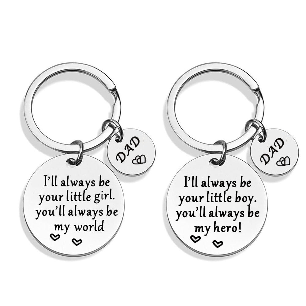 Always Close Heart Keychain