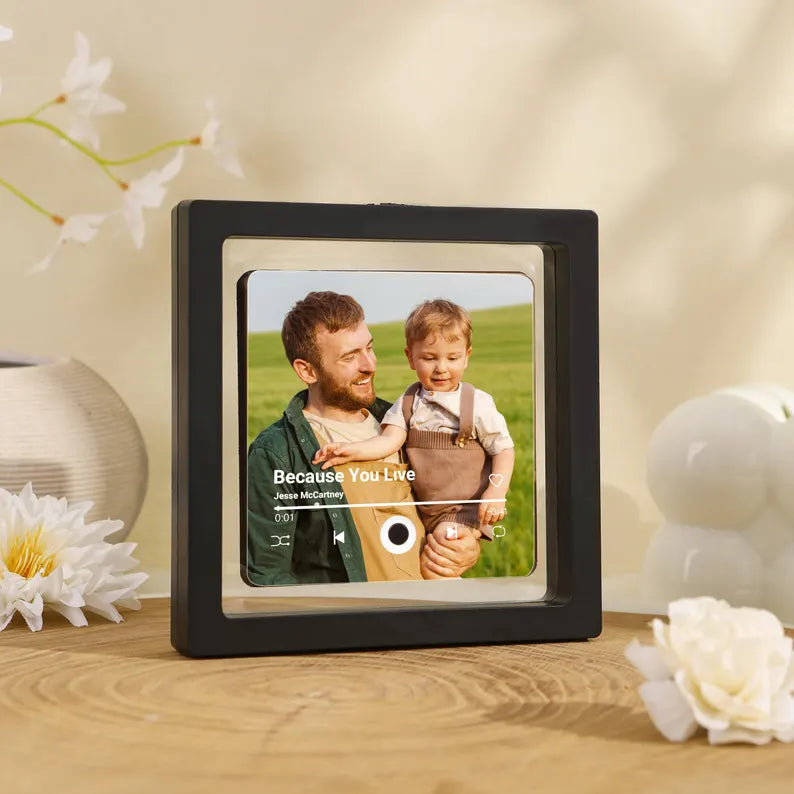 Personalized Photo Music Magnet