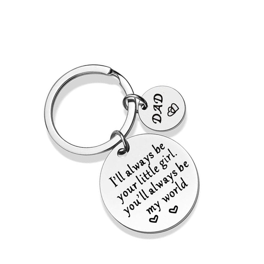Always Close Heart Keychain