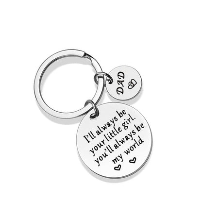 Always Close Heart Keychain