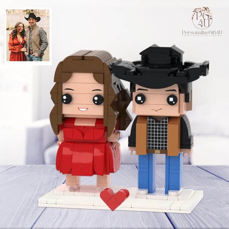 Personalised Brick Memory Figures