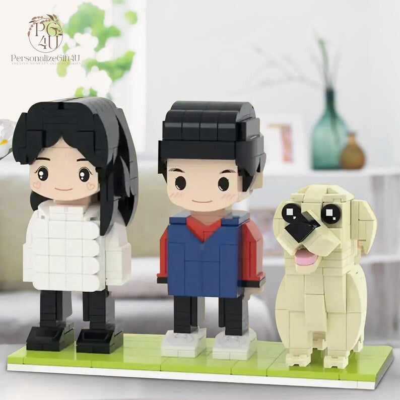 Personalised Brick Memory Figures