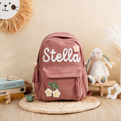 Personalized Knitted Backpack Back-to-School Special