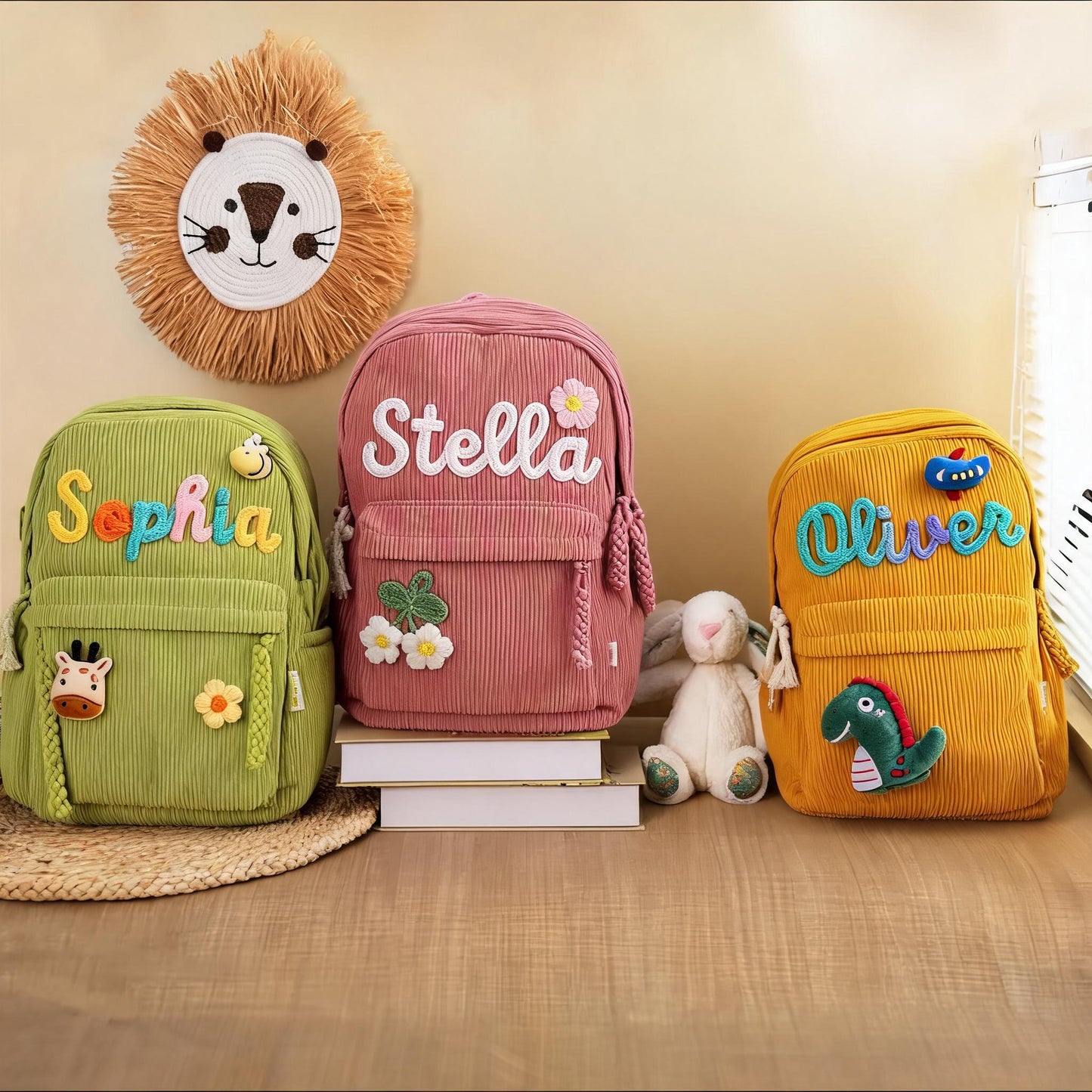 Personalized Knitted Backpack Back-to-School Special