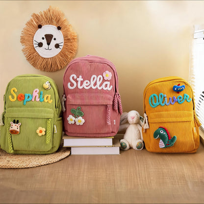 Personalized Knitted Backpack Back-to-School Special