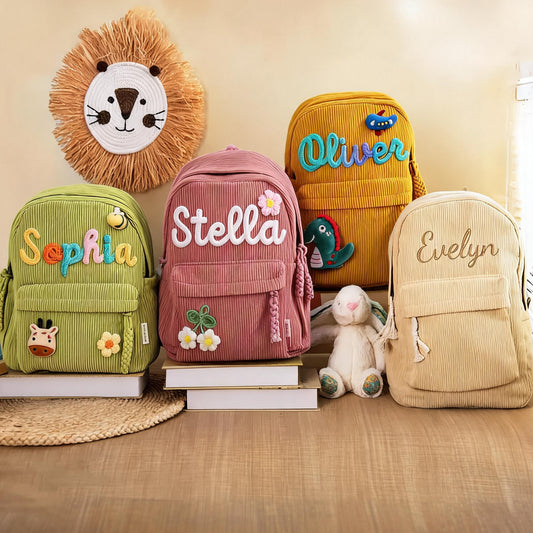Personalized Knitted Backpack Back-to-School Special