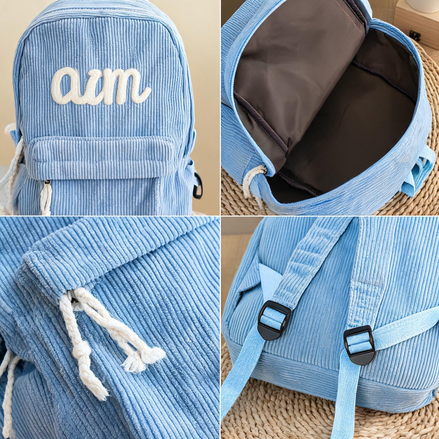 Personalized Knitted Backpack Back-to-School Special