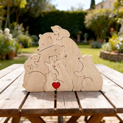 Family Bear Keepsake Puzzle