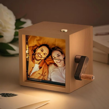Deluxe Crank Reveal Keepsake Photo Box