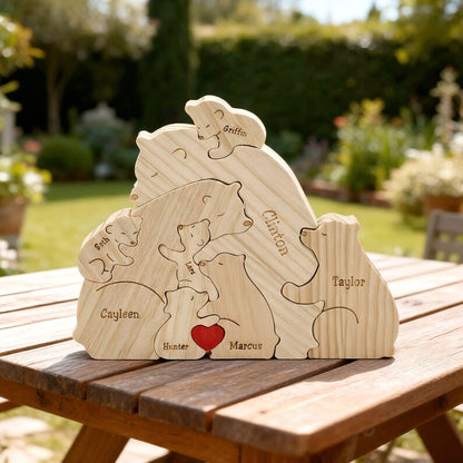 Family Bear Keepsake Puzzle