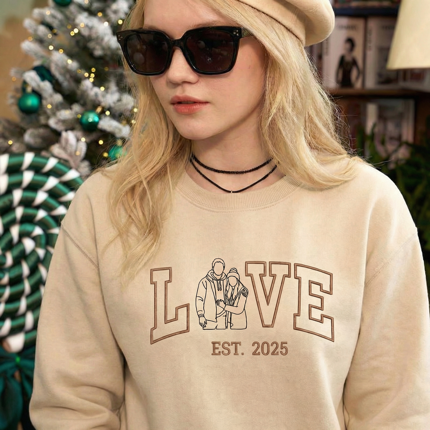 Custom LOVE Letter Couple Match