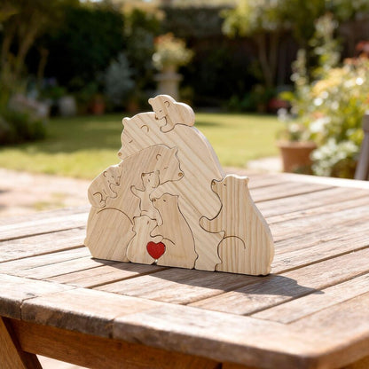 Family Bear Keepsake Puzzle