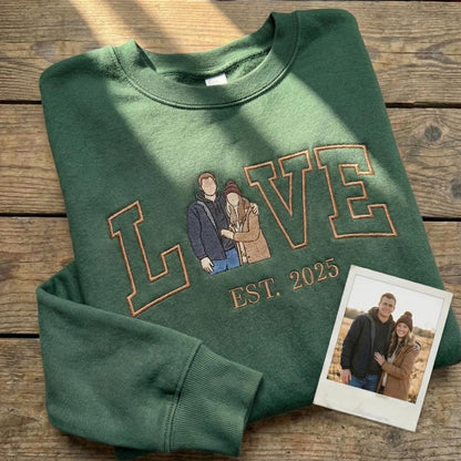 Custom LOVE Letter Couple Match