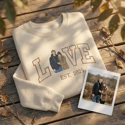 Custom LOVE Letter Couple Match