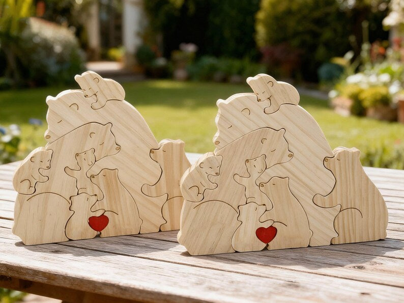 Family Bear Keepsake Puzzle