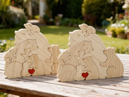 Family Bear Keepsake Puzzle