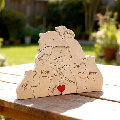 Family Bear Keepsake Puzzle