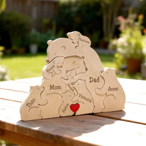Family Bear Keepsake Puzzle