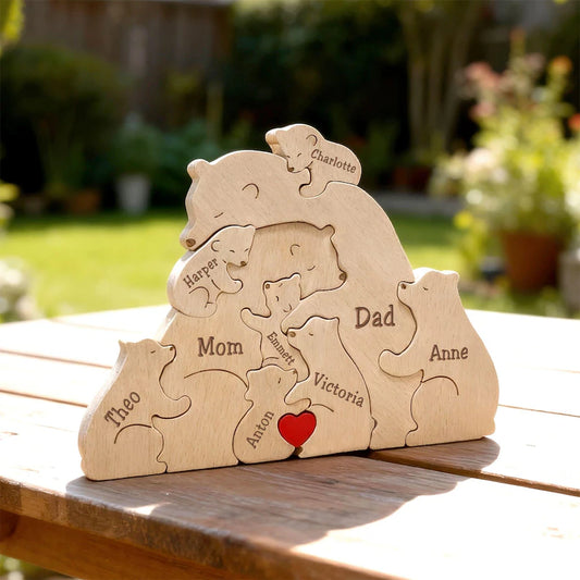 Family Bear Keepsake Puzzle