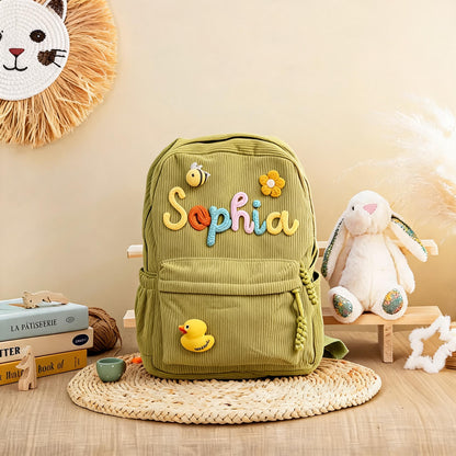 Personalized Knitted Backpack Back-to-School Special