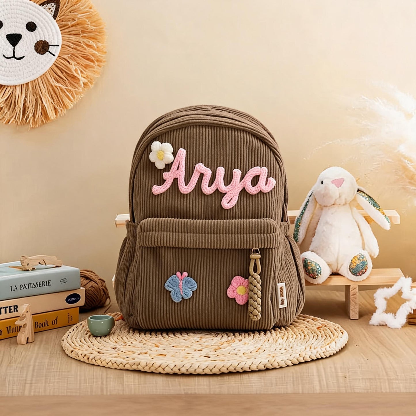 Personalized Knitted Backpack Back-to-School Special