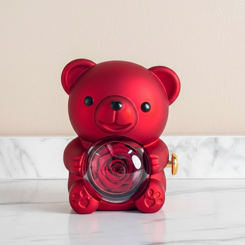 Infinite Love Rose Gift Bear